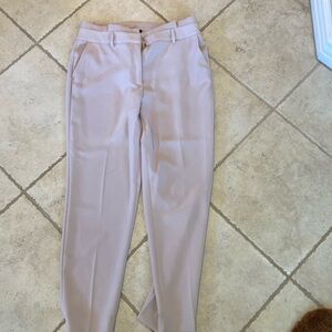 WHBM  light pink cropped pants